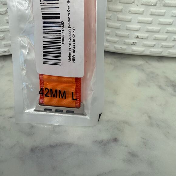 Apple Watch Band Orange - Picture 2 of 3